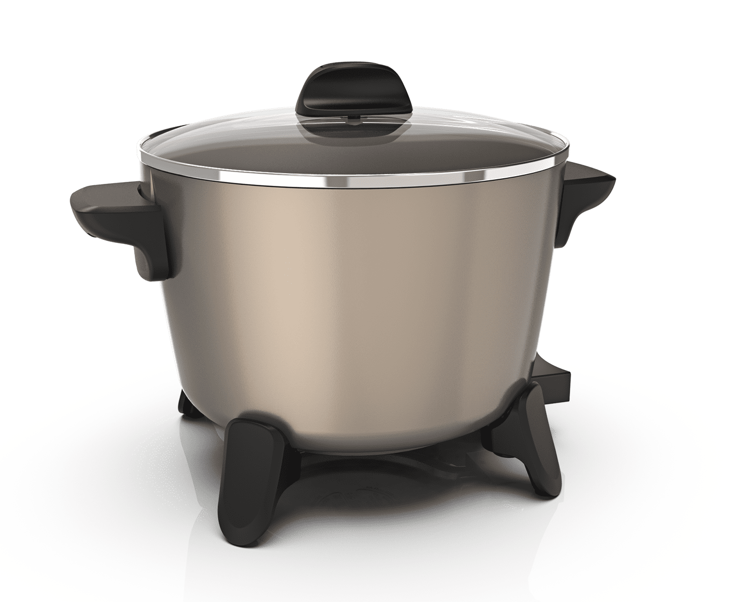 Presto Big Kettle Ceramic Deep Fryer/MultiCooker, 06026 New