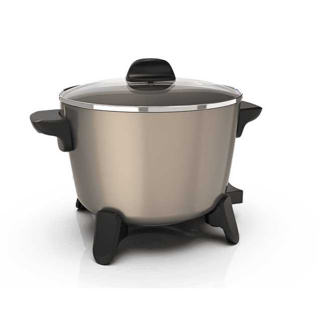 Presto Big Kettle Ceramic Deep Fryer/MultiCooker, 06026 New