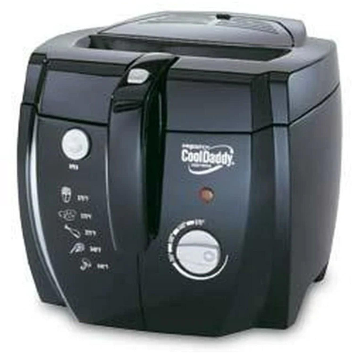 Presto Cool Daddy CoolTouch Deep Fryer 05442, Black