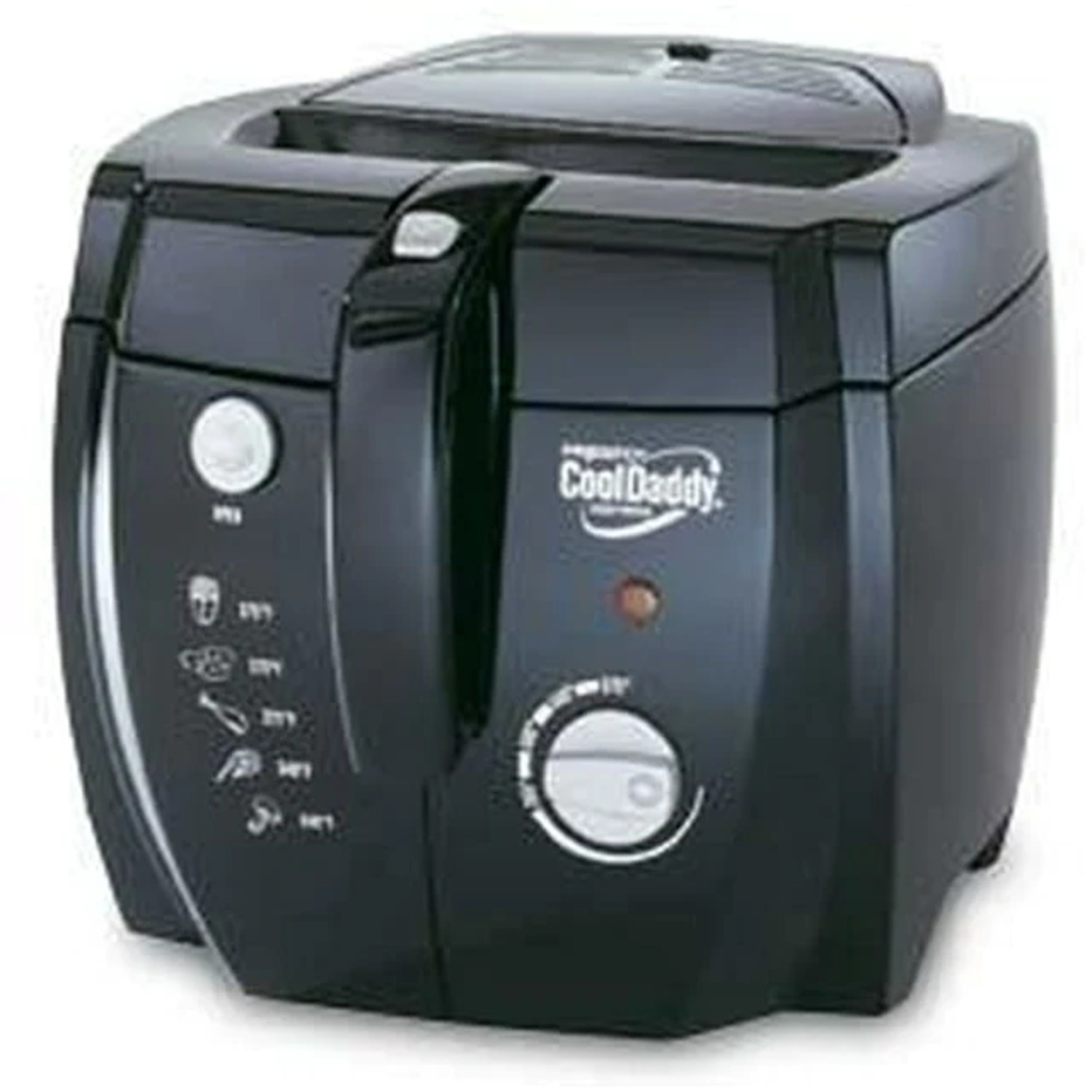 Presto Cool Daddy Cool-Touch Deep Fryer 05442, Black - image 1 of 4