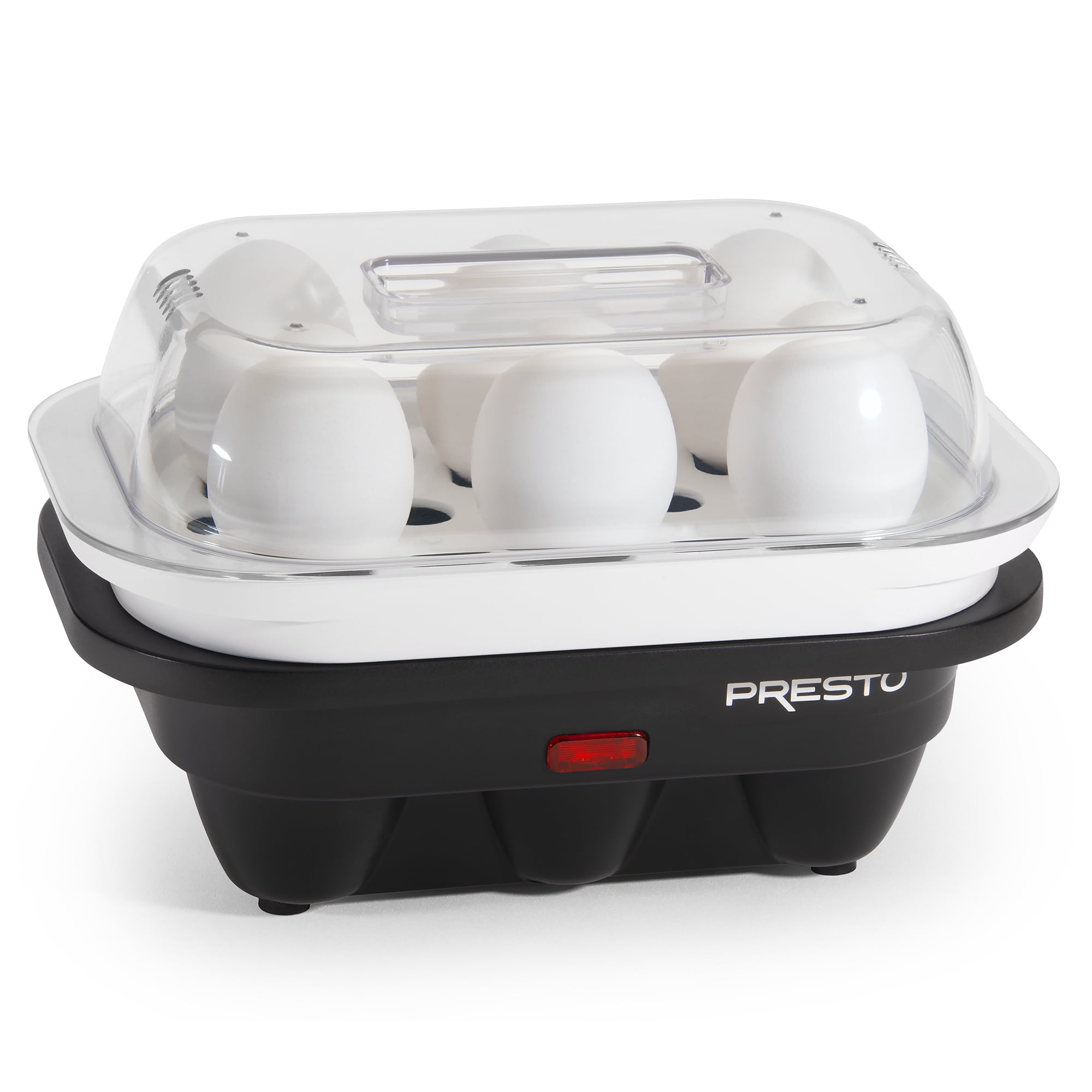Presto Black and White Electric 6-Egg Cooker