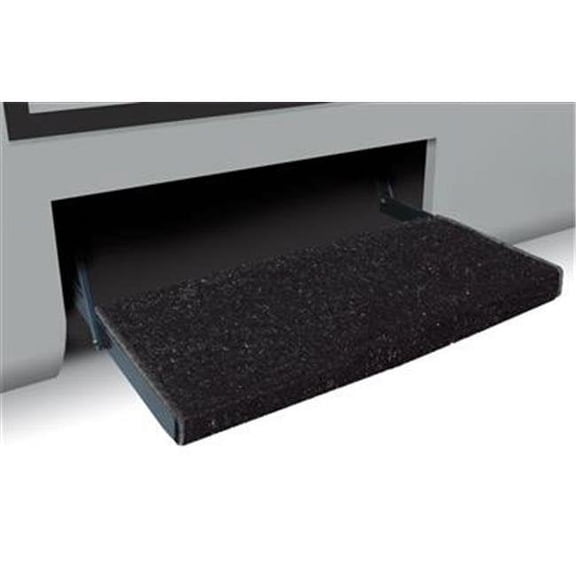 Presto Fit 20050 Jumbo Wraparound Entry Step Rug - Black