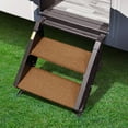 thumbnail image 1 of Presto Fit P2G-20237 19.5 in. Step Rug for RV Entry Steps - Buckish Brown - 2 Piece, 1 of 3
