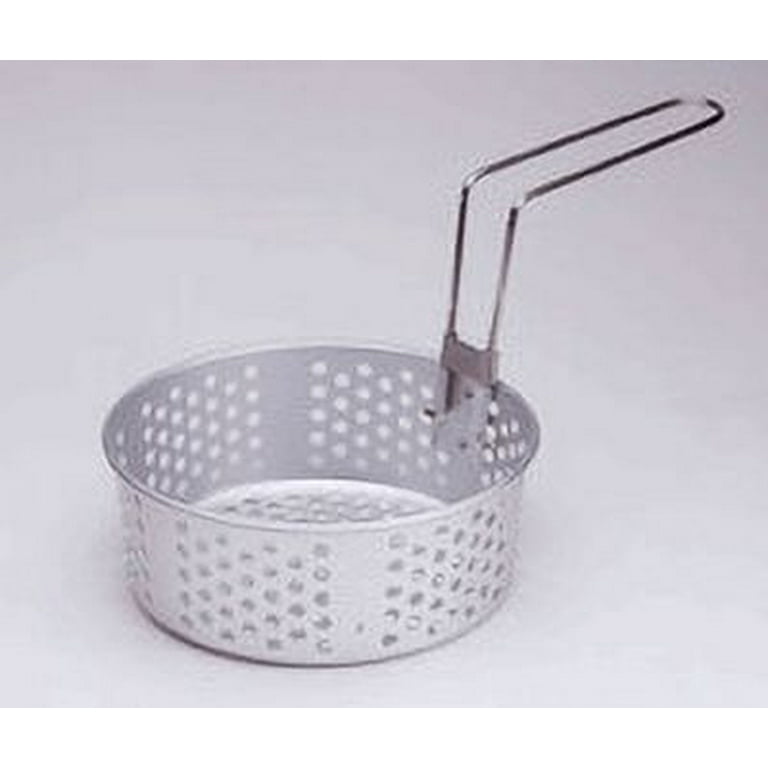 2 Pcs Fry Daddy Deep Fryer Stainless Steel Frying Basket Drain Baskets  Tools Multipurpose Storage Silk