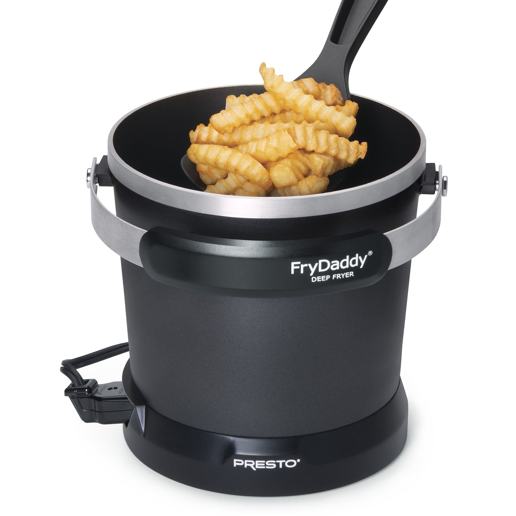 Presto FryDaddy Black Aluminum Electric Deep Fryer