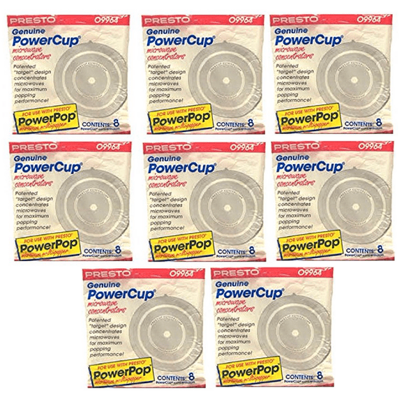 Presto Genuine Power Cup Microwave Concentrators (8 Pack)
