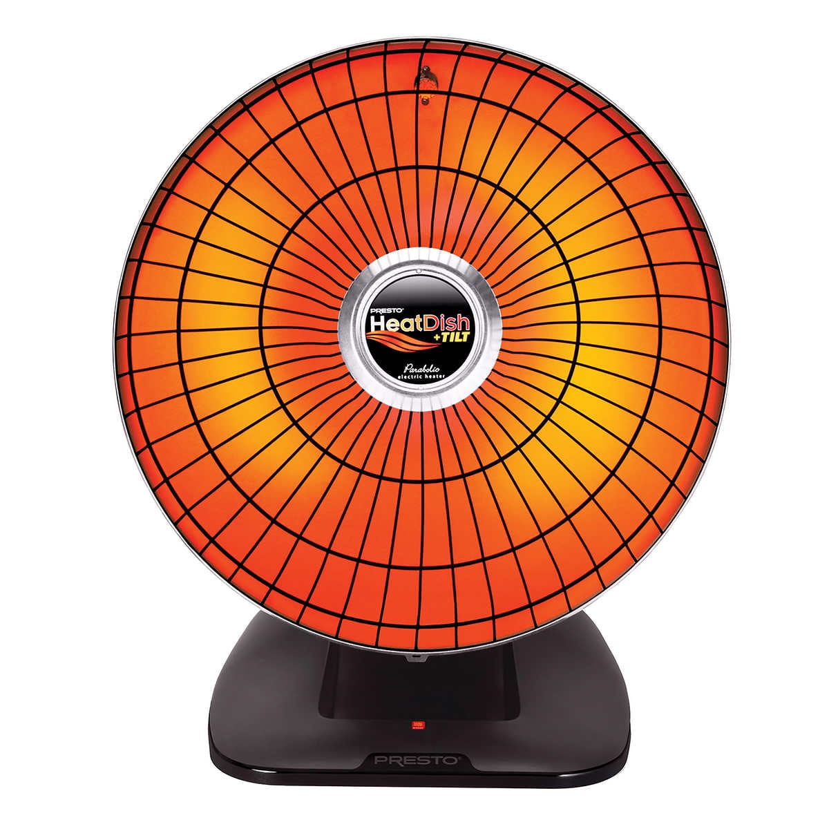 Presto HeatDish Plus Energy Efficient Tilt Parabolic Heater with