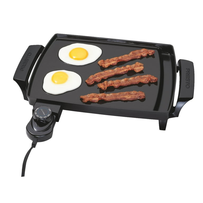 Presto Liddle Griddle Mini Electric Griddle, Durable Cast Aluminum