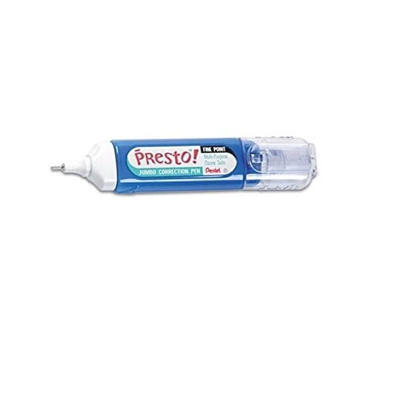 Presto! Multipurpose Correction Pen, 12 ml, White, Sold as Pack of 6