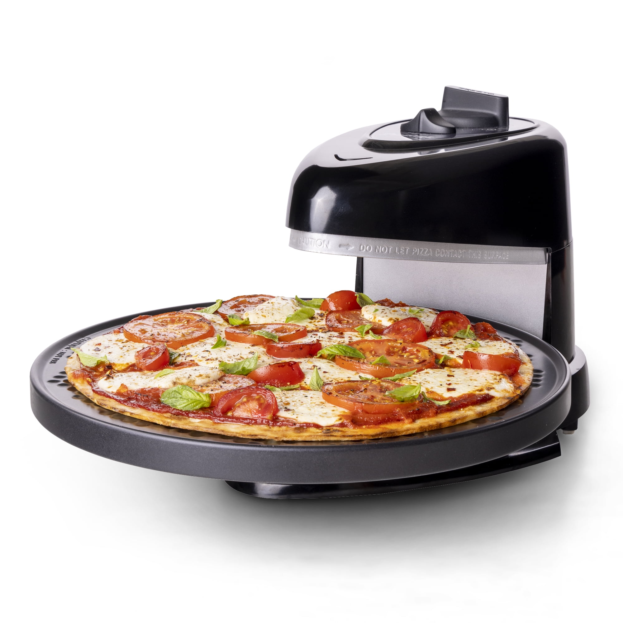 Presto Pizzazz Plus Rotating Pizza Oven, 03432 Black Presto Pizzazz Plus Rotating Pizza Oven, 03432 Black