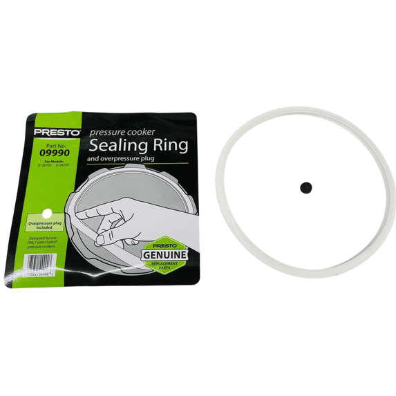 Presto Pressure Cooker Sealing Ring Gasket For Model 0136705, 09990