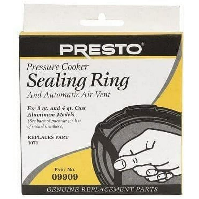 Presto Pressure Cooker Sealing Ring With Air Vent 4 Qt.