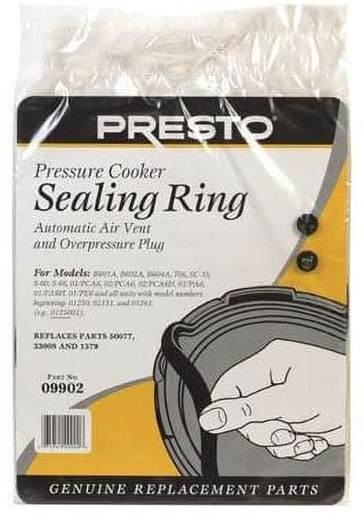 Presto Pressure Cooker Sealing Ring With Air Vent Over Pressure