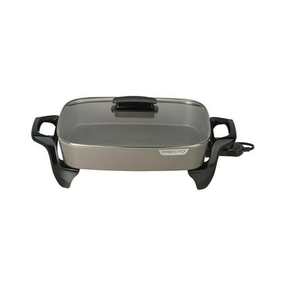 Presto Presto 06856 Electric Skillet With Cover, 120 V, 1500 W
