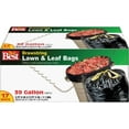 thumbnail image 1 of Presto Lawn & Leaf Bag - Black, 39 Gal - 17 Count, 1 of 1