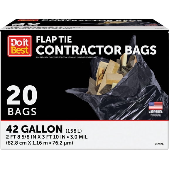 Presto Products Do it Best Contractor Trash Bag - Pack of 2