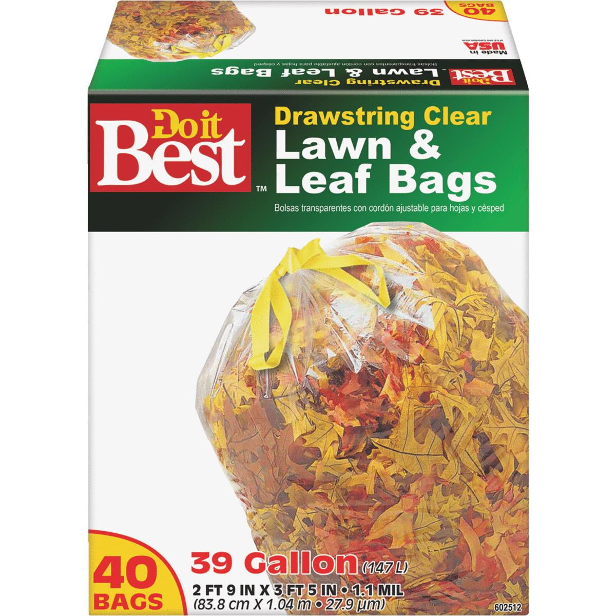 Presto Products Do it Best Drawstring Lawn & Leaf Bag