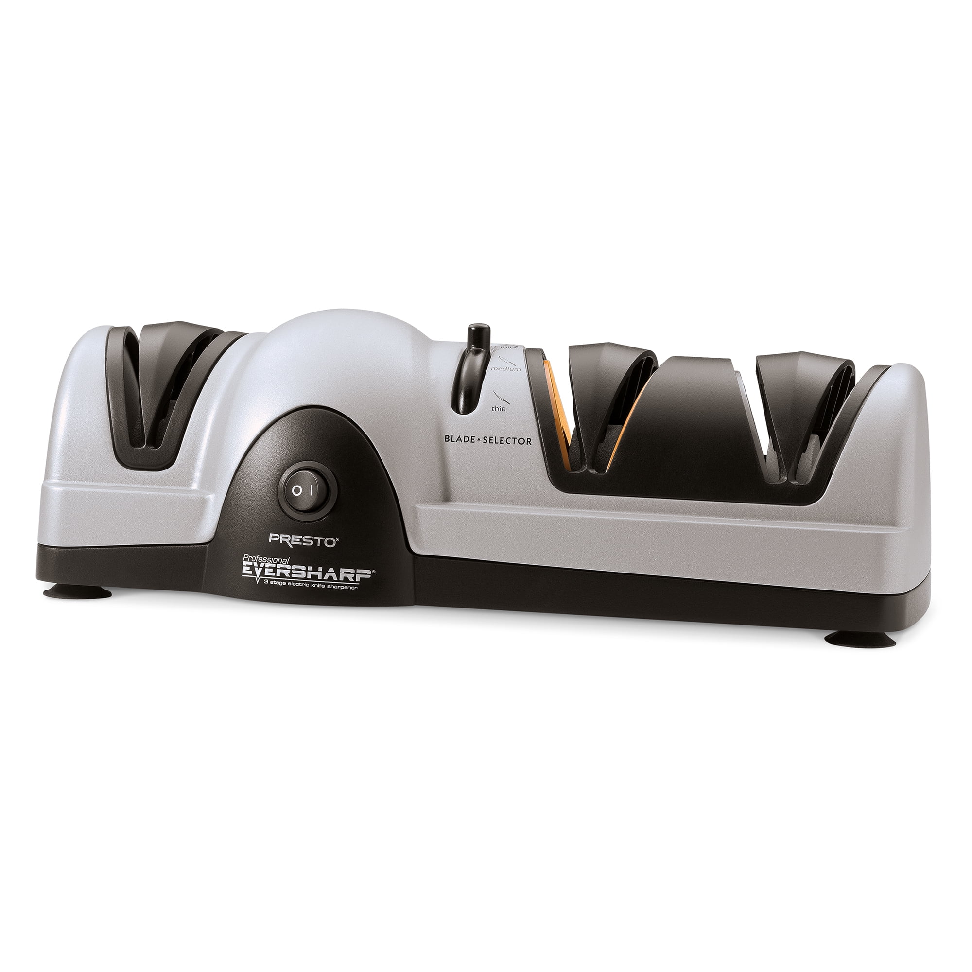 Presto Professional 3-Stage Electric Knife Sharpener, Gray