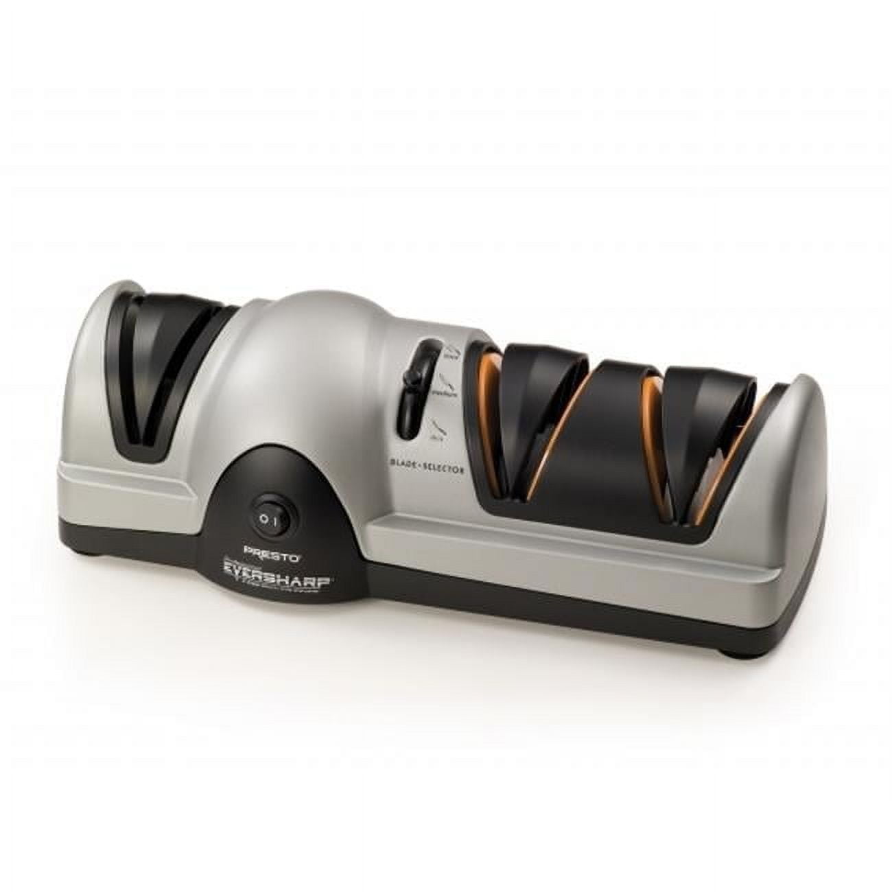 Presto Professional 3-Stage Electric Knife Sharpener, Gray