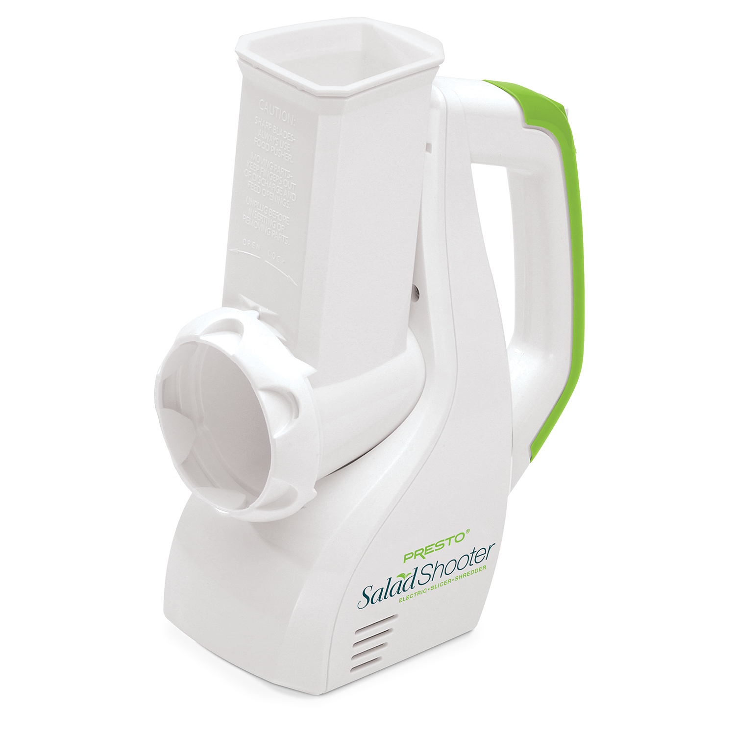 Presto Salad Shooter Electric Slicer 02910, White - image 1 of 5