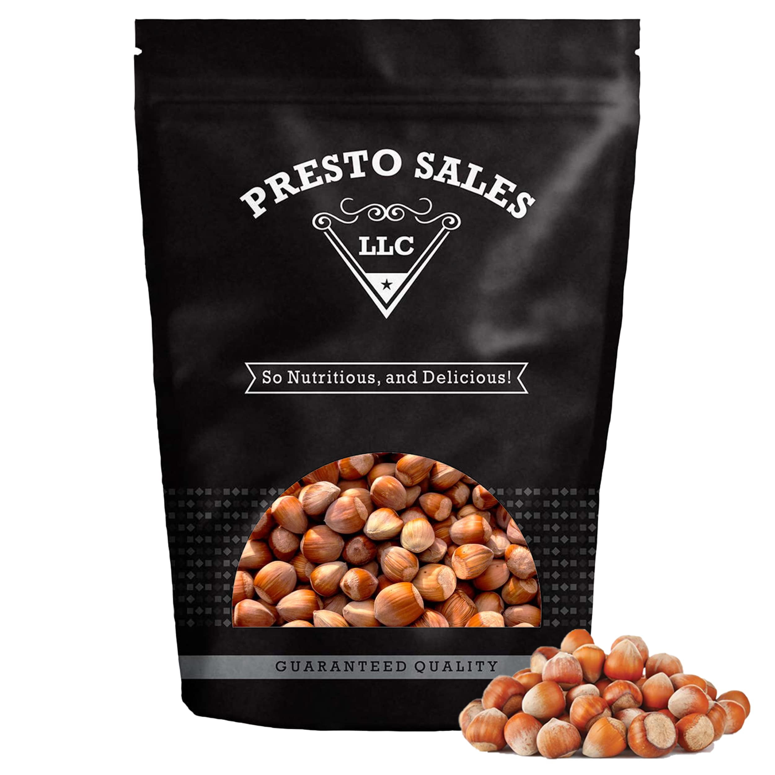 Presto Sales Filberts Hazelnuts Raw In Shell 80 oz. (5 lbs