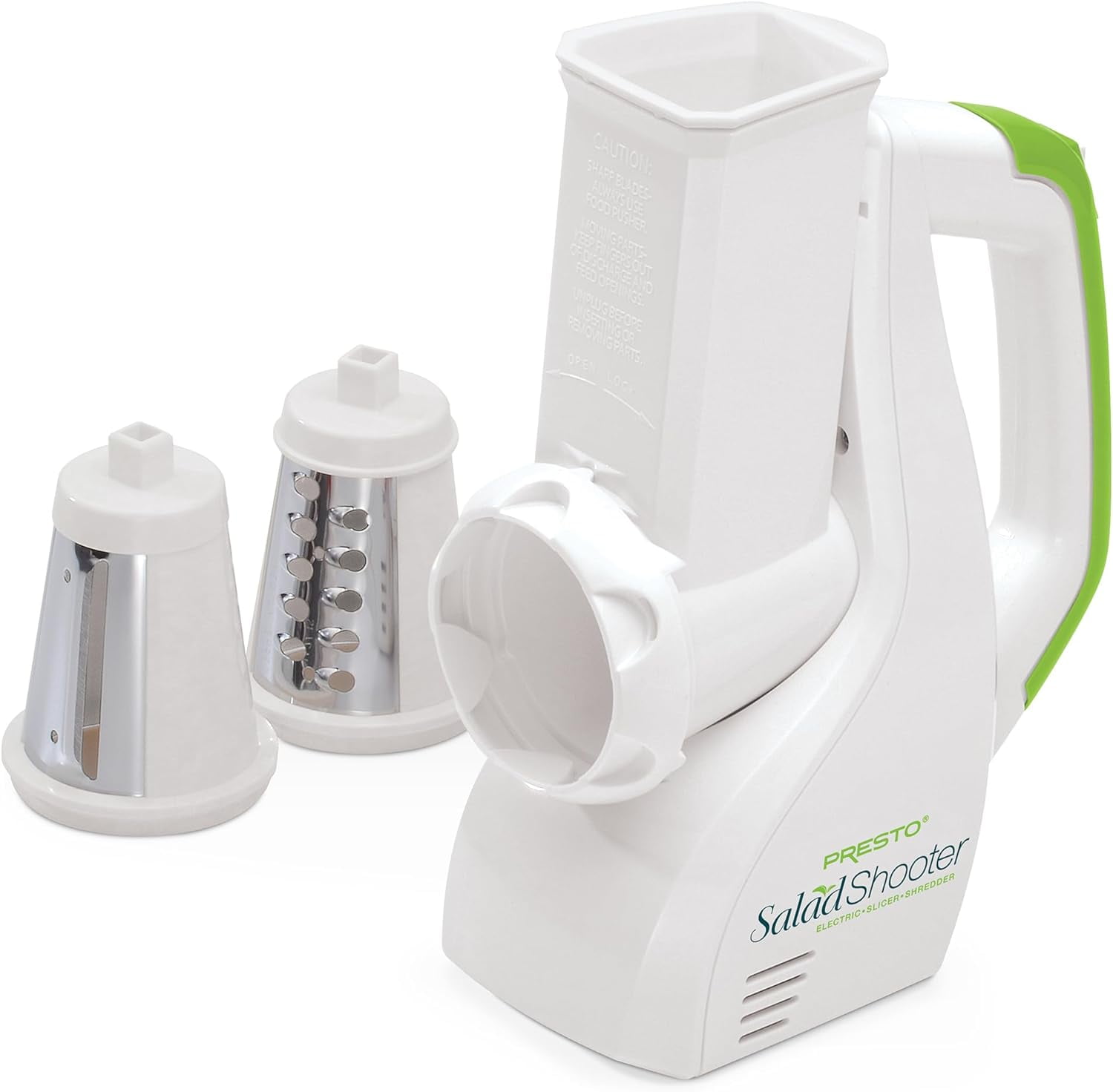 Presto Shooter Electric Slicer/Shredder, White