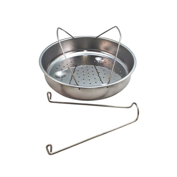 Presto Stainless Steel Steamer Basket with Trivet