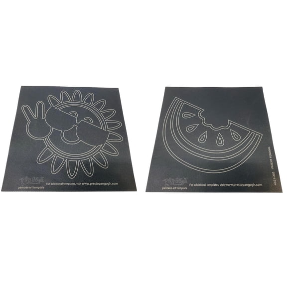 Presto Sun/Watermelon Template for PanGogh Pancake Art Griddle, 81589