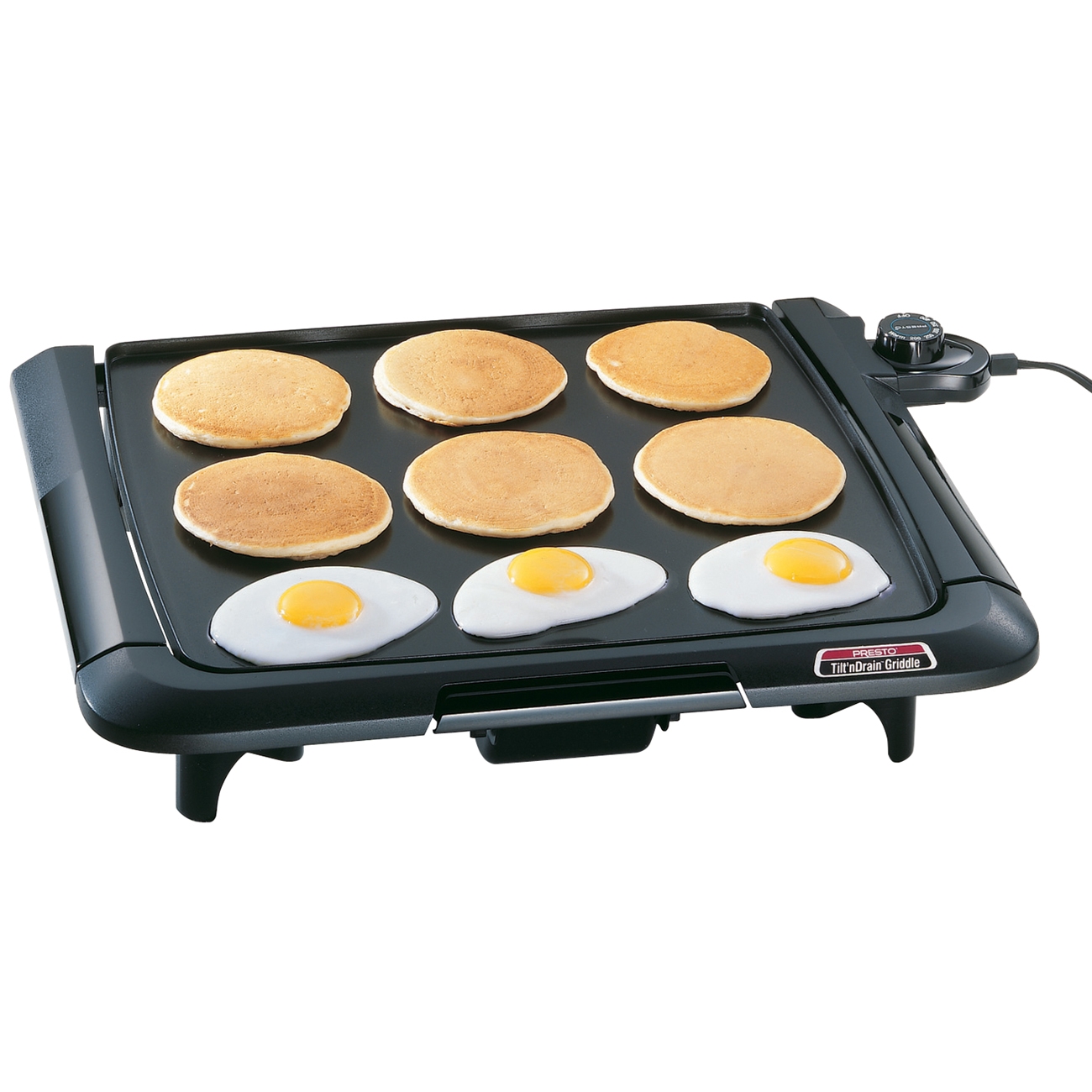 Presto Tilt 'n' Drain Cool Touch Electric Griddle - image 1 of 3