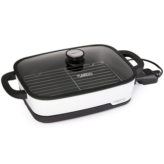 Presto Tuxedo Digital Precision Skillet Nonstick Kitchen Multi-Cooker, 16"
