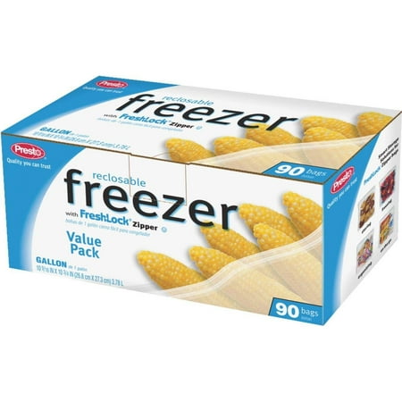 Presto Products Presto Value Pak Freezer Bag — Residential Use, Standard Application