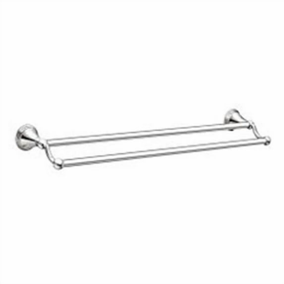 Preston 24-Inch Double Towel Bar, Chrome