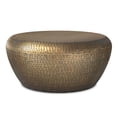 thumbnail image 1 of Simpli Home Simpli Home Preston 36-inch-Wide Modern Industrial Coffee Table in Antique Gold Iron, Assembled, 1 of 6