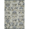 thumbnail image 1 of Preston 8103 Gold Blue Geo Area Rug, Size - 7'10" Round, 1 of 1