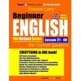 thumbnail image 1 of Preston Lee's English for Turkish Speake Preston Lee's Beginner English With Workbook Section Lesson 21 - 40 For Turkish Speakers (British Version), (Paperback), 1 of 1