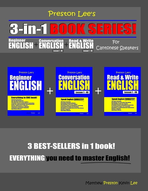 Preston Lee's English for Cantonese Spea Preston Lee's 3-in-1 Book ...