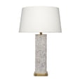 thumbnail image 1 of Preston Mother of Pearl Table Lamp with Linen Shade, 1 of 5