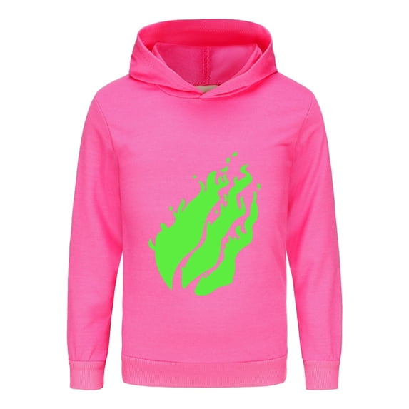 Preston Playz Style Kids Pullover – Lightweight Flame Hoodie Long Sleeve Shirt for Boys and Girls