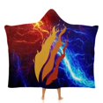 thumbnail image 1 of Preston-Playz Wearable Blanket Hoodie, Multi-size Hooded Blanket, Warm Cozy Wearable Blanket with Hood 40"x50", 1 of 8