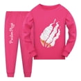 thumbnail image 1 of PrestonPlayz 2-Piece Flame Pajama Set – Long Sleeve Top and Joggers, Gaming Outfit for Boys Girls, Youth Sizes 3-14, 1 of 3