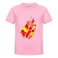 thumbnail image 1 of PrestonPlayz Classic Fire Flame Kids T-Shirt Boys Girls Red Yellow Orange Graphic Tee Casual Cotton Short Sleeve Gamer Top Birthday Gift, 1 of 5