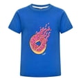 thumbnail image 1 of PrestonPlayz Donut Flame Kids T-Shirt Boys Girls Funny Gamer Graphic Tee Pink Fire Logo Cotton Short Sleeve Casual Shirt Gift Outfit, 1 of 5