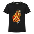 thumbnail image 1 of PrestonPlayz Pizza Flame T-Shirt for Kids Boys Girls Funny Gamer Graphic Tee Casual Short Sleeve Cotton Top Birthday Gift Gaming Merch, 1 of 5