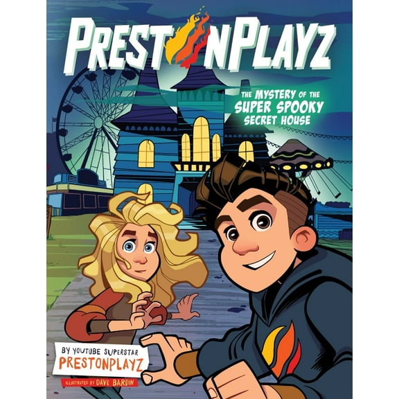PrestonPlayz: the Mystery of the Super Spooky Secret House: A Graphic Novel (Hardcover)