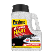 Prestone 9.5 lb Driveway Heat Calcium Chloride Pellets Ice Melt Jug