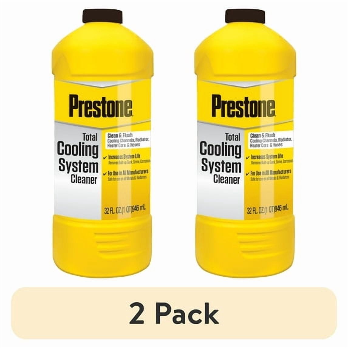 Prestone AS105 Radiator Flush and Cleaner - 22 oz. - 2 Pack
