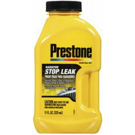 New Prestone AS145Y Radiator Stop Leak, 11 Ounce Bottle, Slurry, Slight Azole, 1 Each