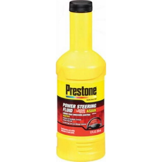 Prestone AS269Y 12 oz Bottle of Power Steering Fluid Asian Vehicles