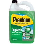 Prestone BugWash/Summer Washer Fluid - 1 gal; Removes & Repels Toughest Grime