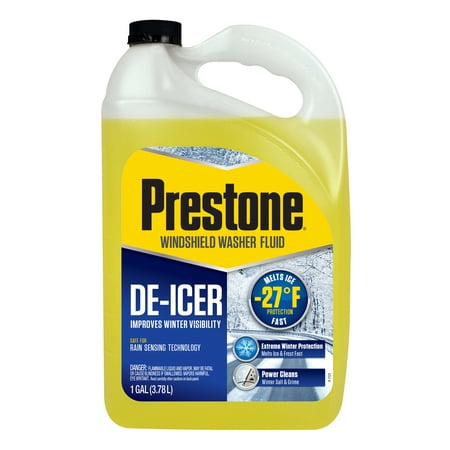 Prestone De-Icer Windshield Washer Fluid, -27 Degrees